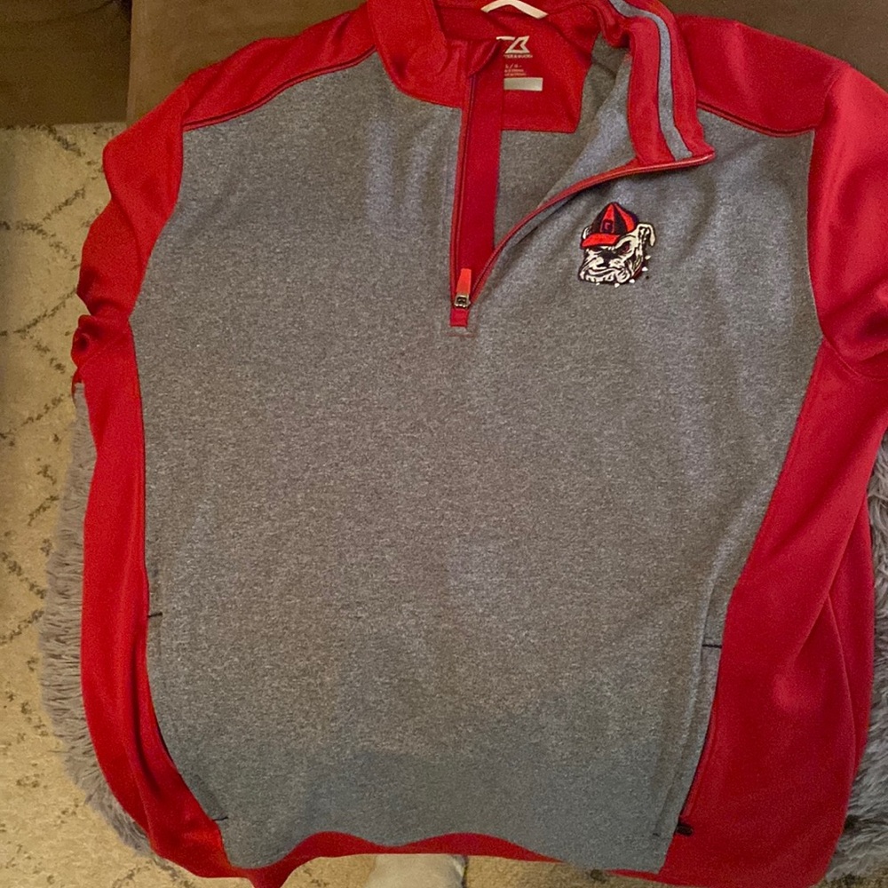 UGA Cutter and buck pullover like new